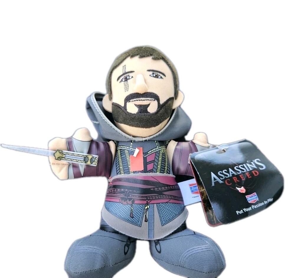 NWT ASSASSIN'S CREED AGUILAR PLUSH ACTION FIGURE BLEACHER CREATURE GAMER TOY